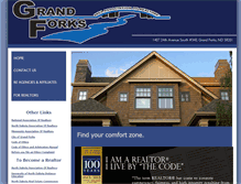 Tablet Screenshot of grandforksndrealestate.com